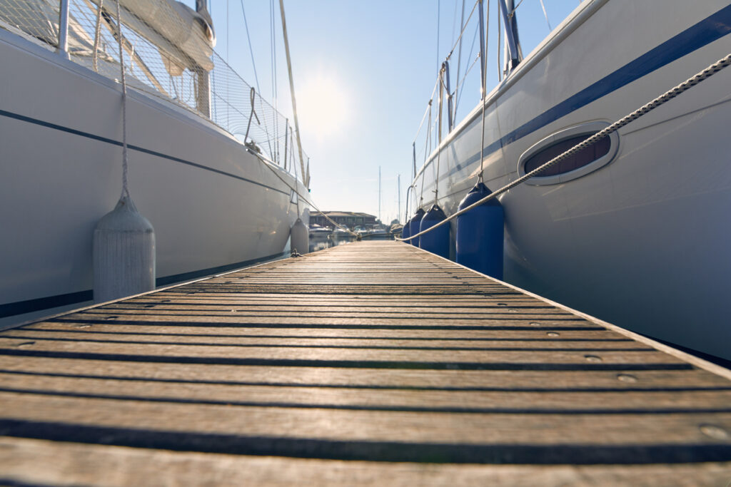 dock-side storage space, marine procurement